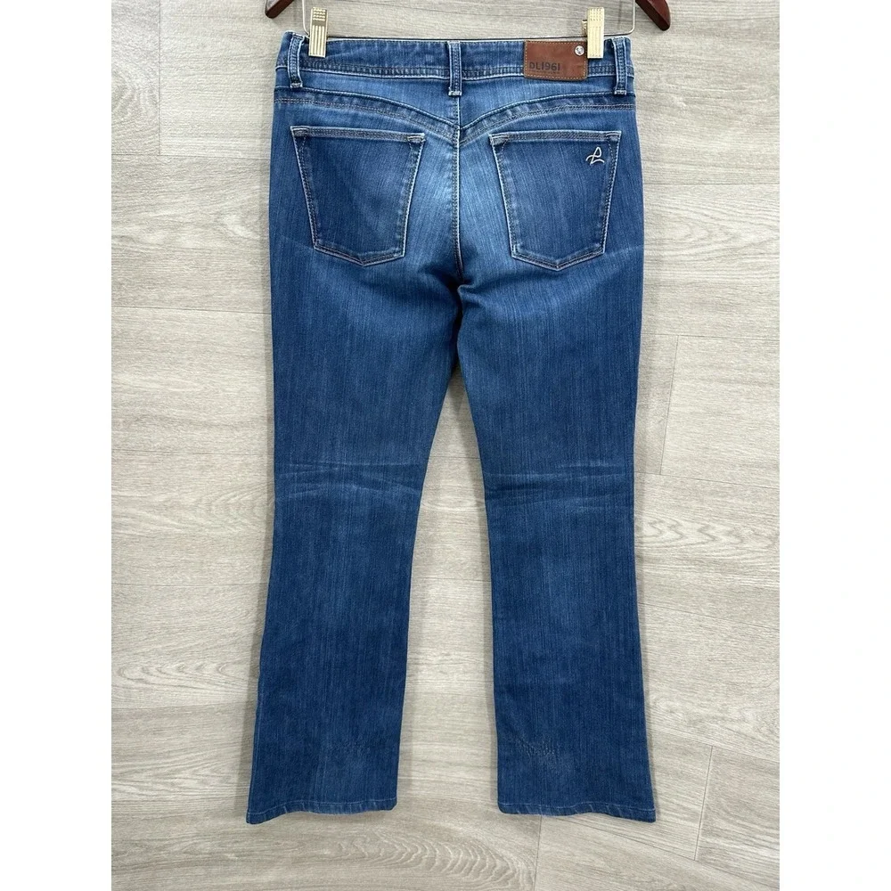 DL1961 Jennifer High Rise Bootcut Nirvana Jeans Premium Denim Women's Sz 27